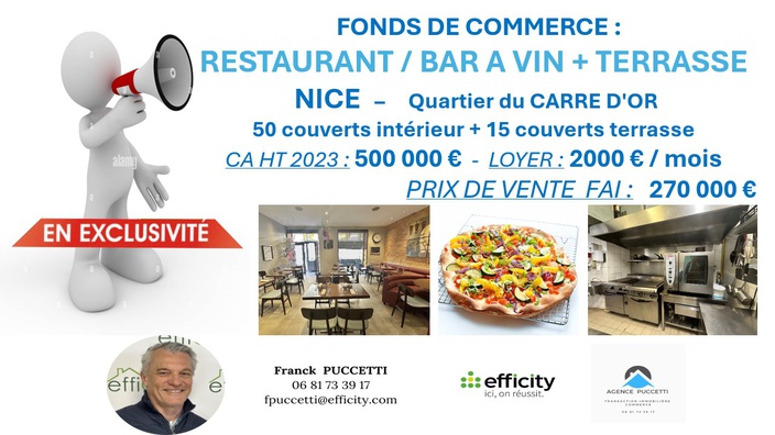 local-commercial 2 pièces - 80m2 à Nice (06000)