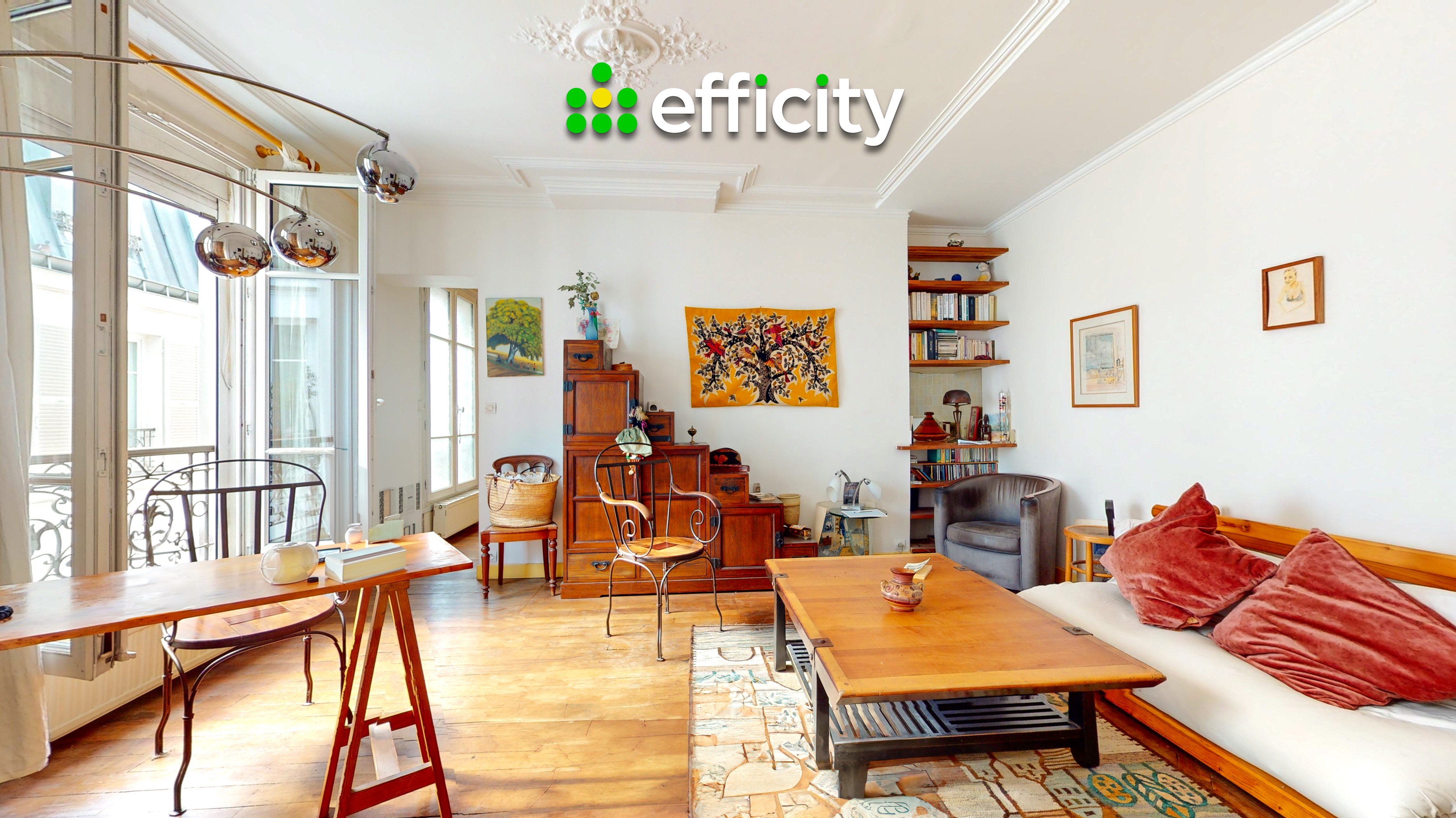 appartement 2 pièces - 52m2 à Paris (75011)