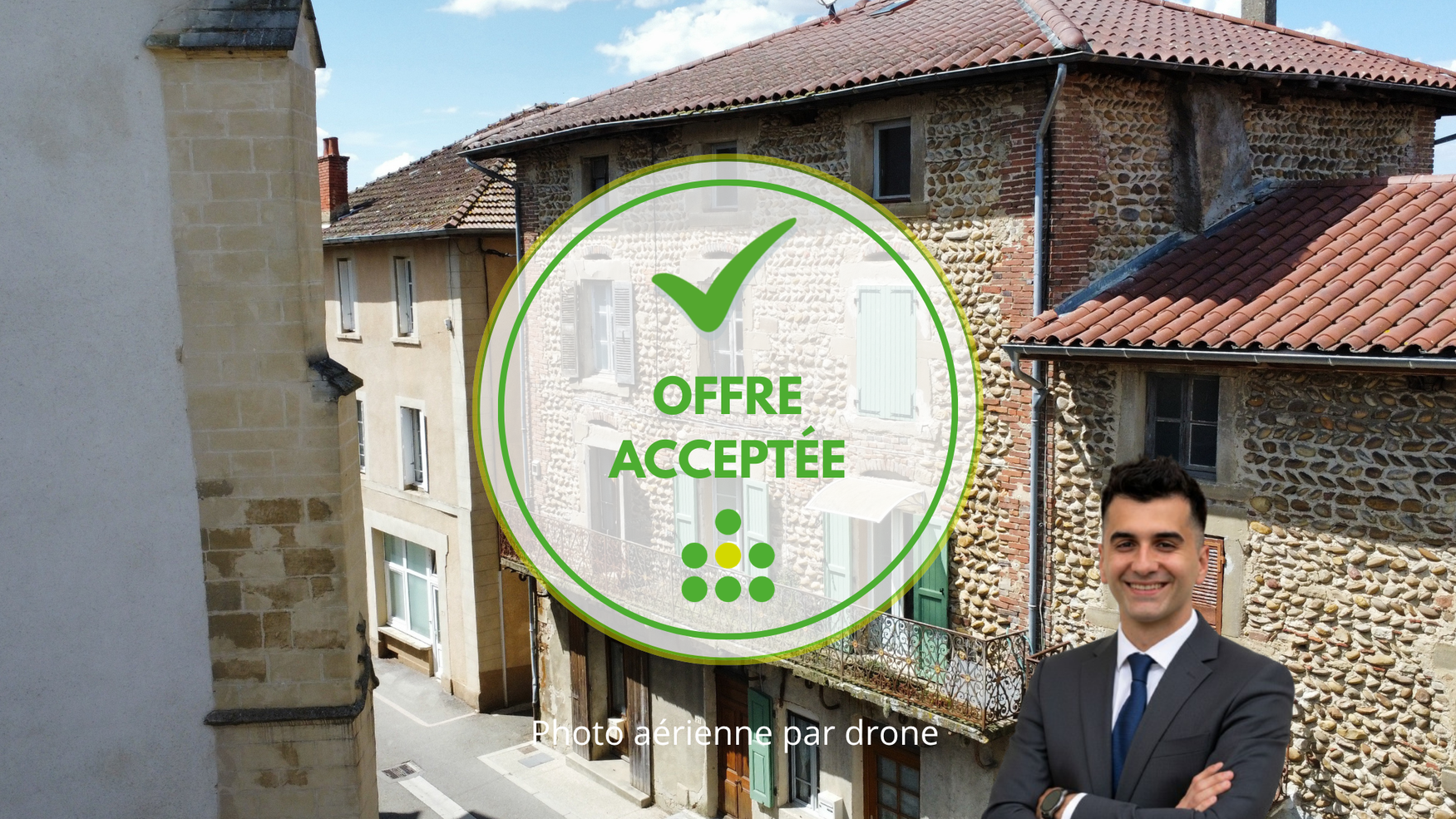 Achat immobilier Maison 5 pièces  75m2 à Le Grand-Serre (26530) - Photo n°1