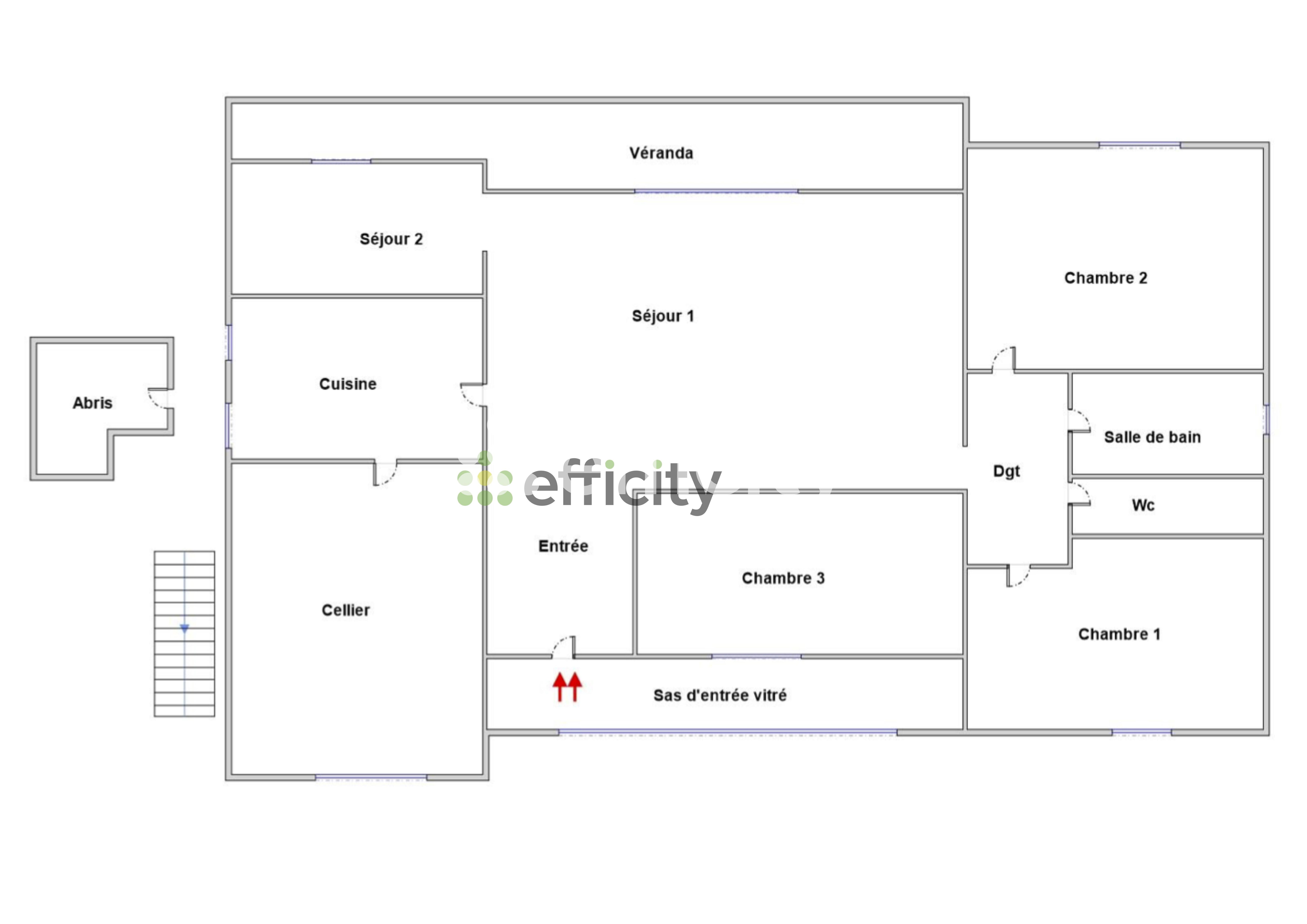 Achat immobilier Maison 5 pièces  97m2 à Fabrègues (34690) - Photo n°4