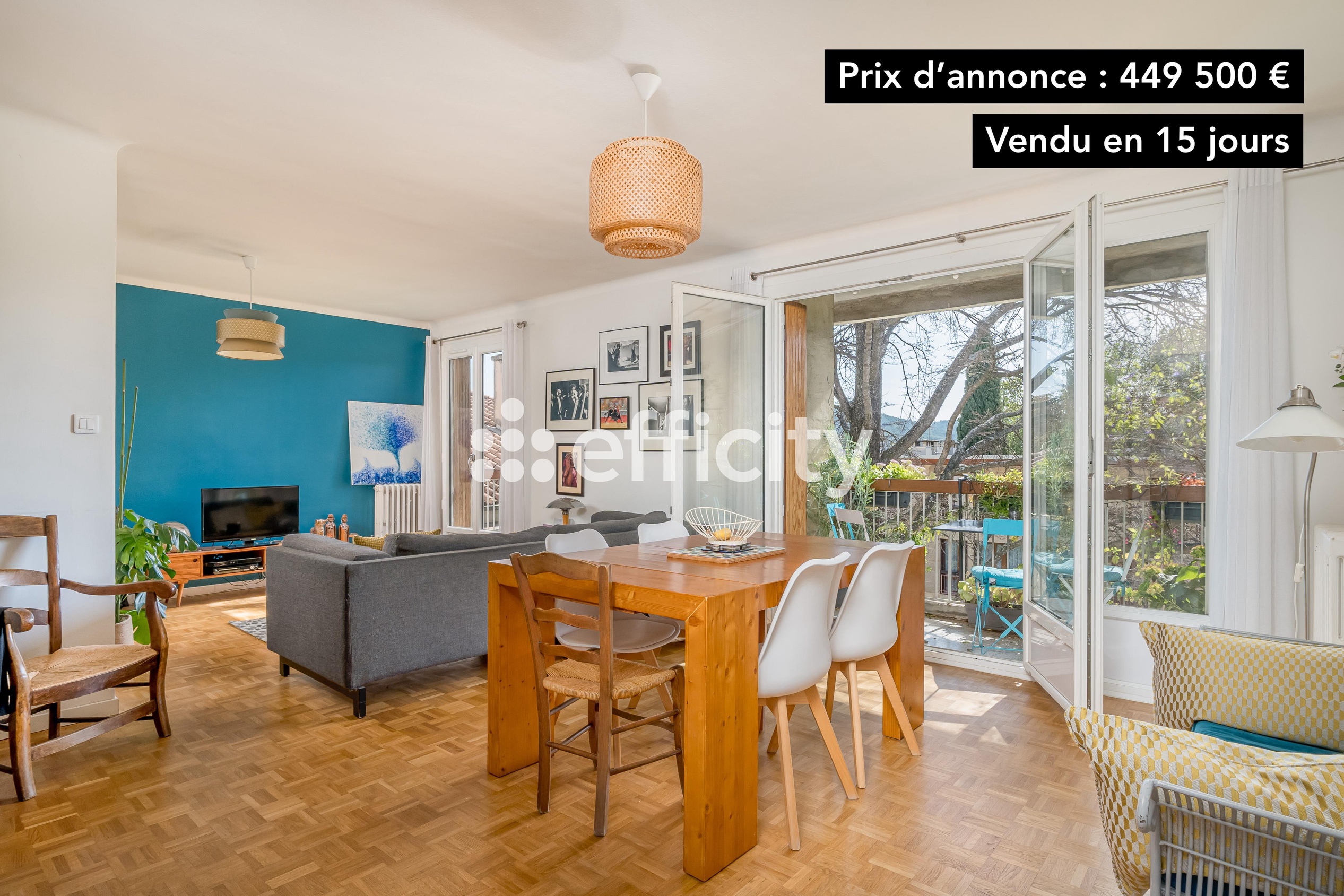 appartement 4 pièces - 84m2 à Aix-en-Provence (13090)