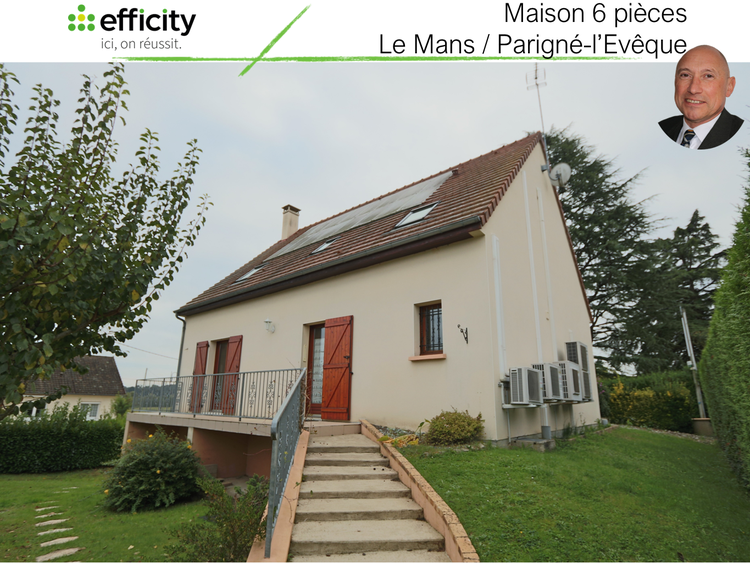maison 6 pièces - 144m2 à Le Mans (72250)