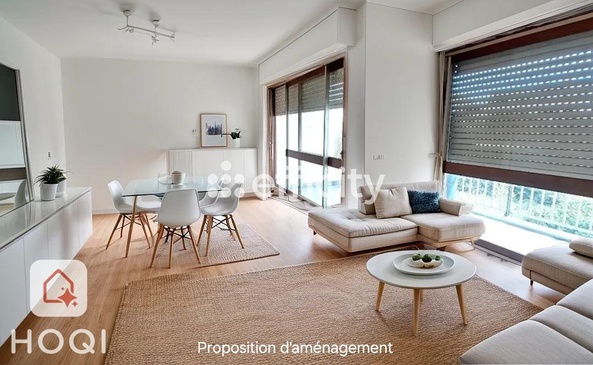 appartement 3 pièces - 70m2 à Bordeaux (33200)