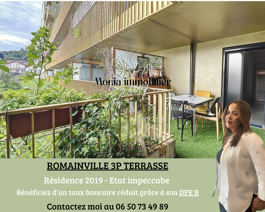 appartement 3 pièces - 59m2 à Romainville (93230)