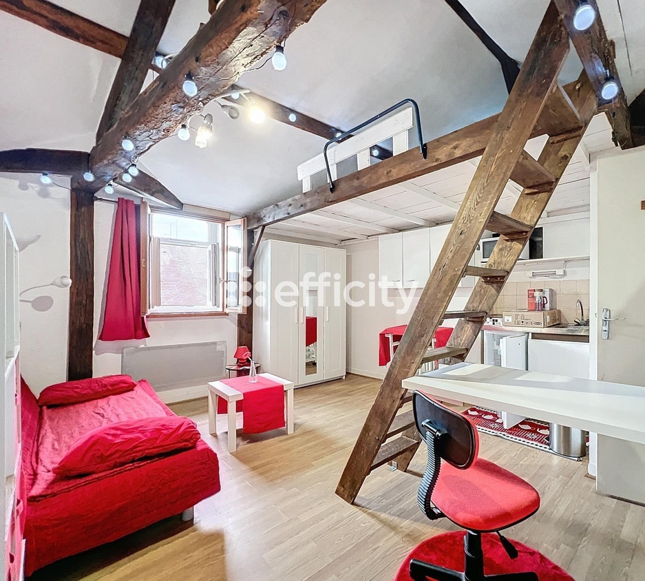 appartement 1 pièces - 19m2 à Tours (37000)