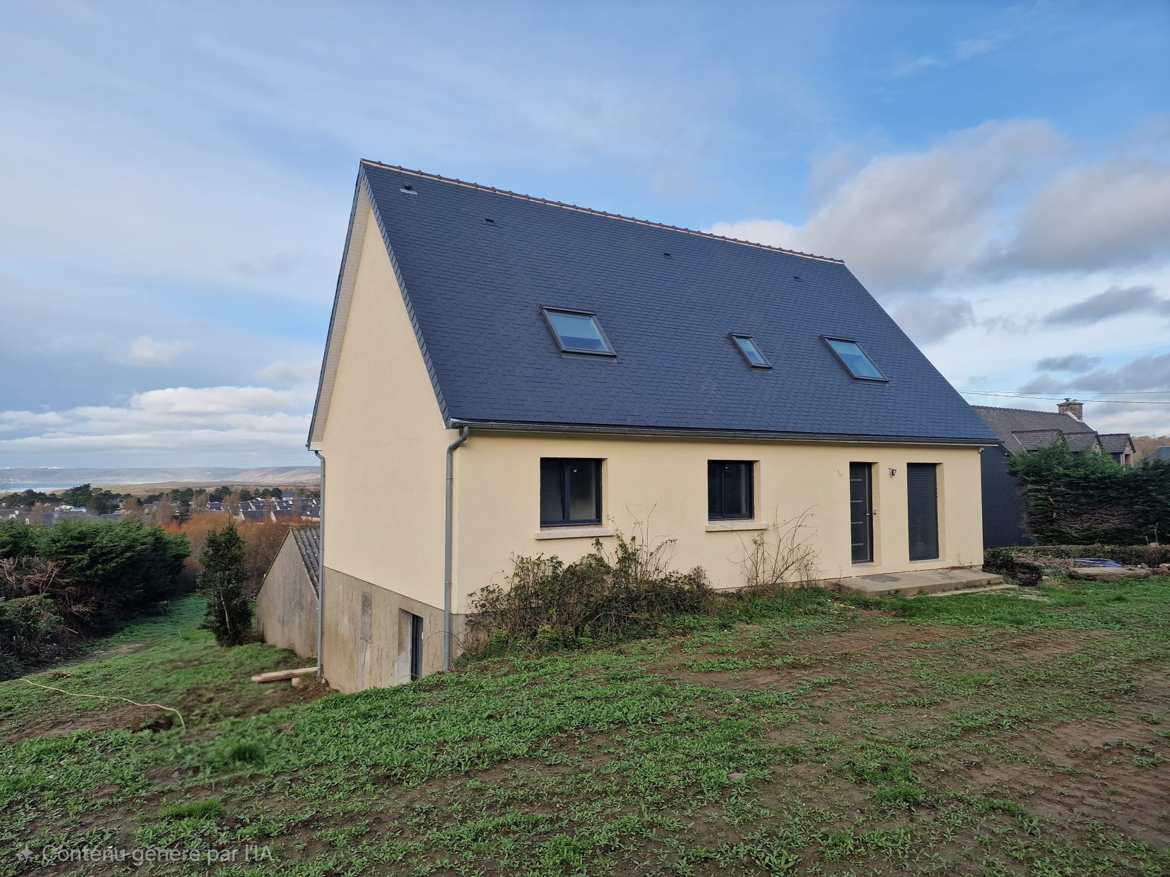 Achat immobilier Maison 12 pièces  247m2 à Siouville-Hague (50340) - Photo n°1