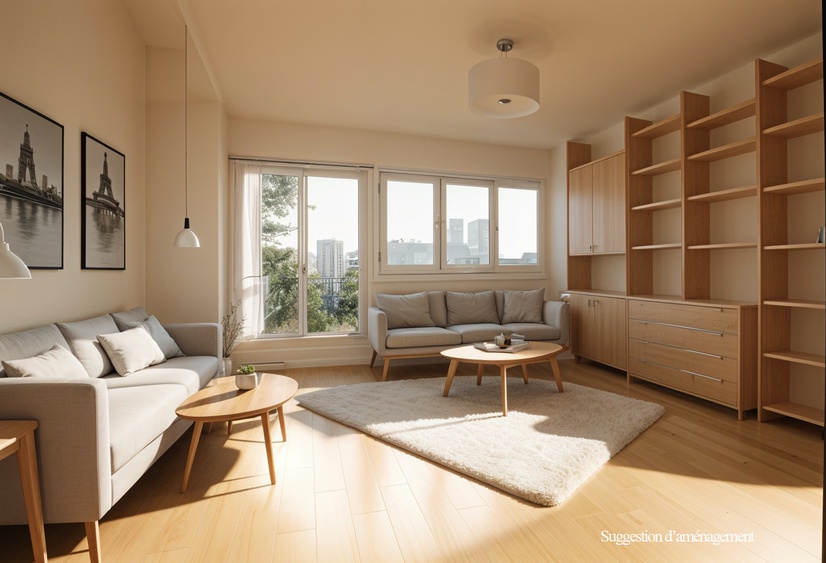 appartement 4 pièces - 68m2 à Bagnolet (93170)