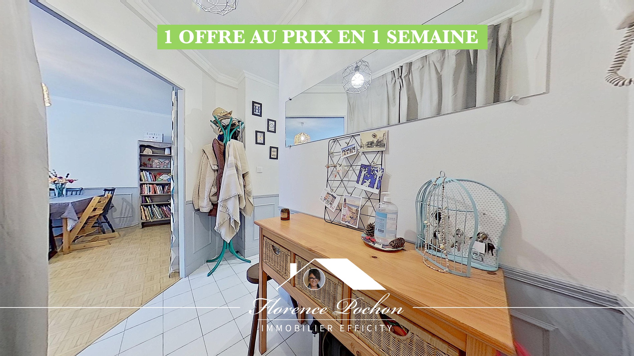 appartement 3 pièces - 75m2 à Lyon (69007)