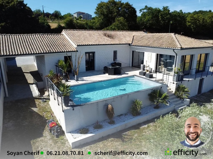 maison 7 pièces - 168,0m2 à Trois-Palis (16730)