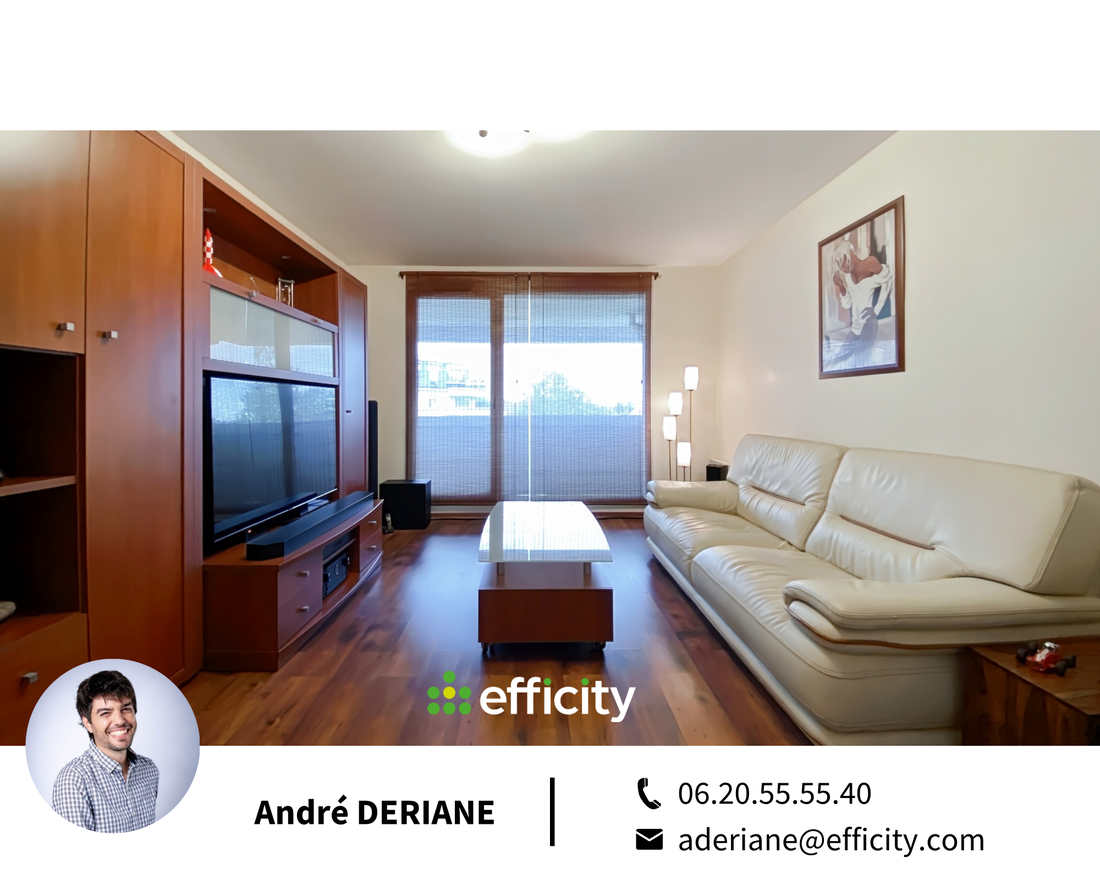 appartement 2 pièces - 44m2 à Cergy (95800)