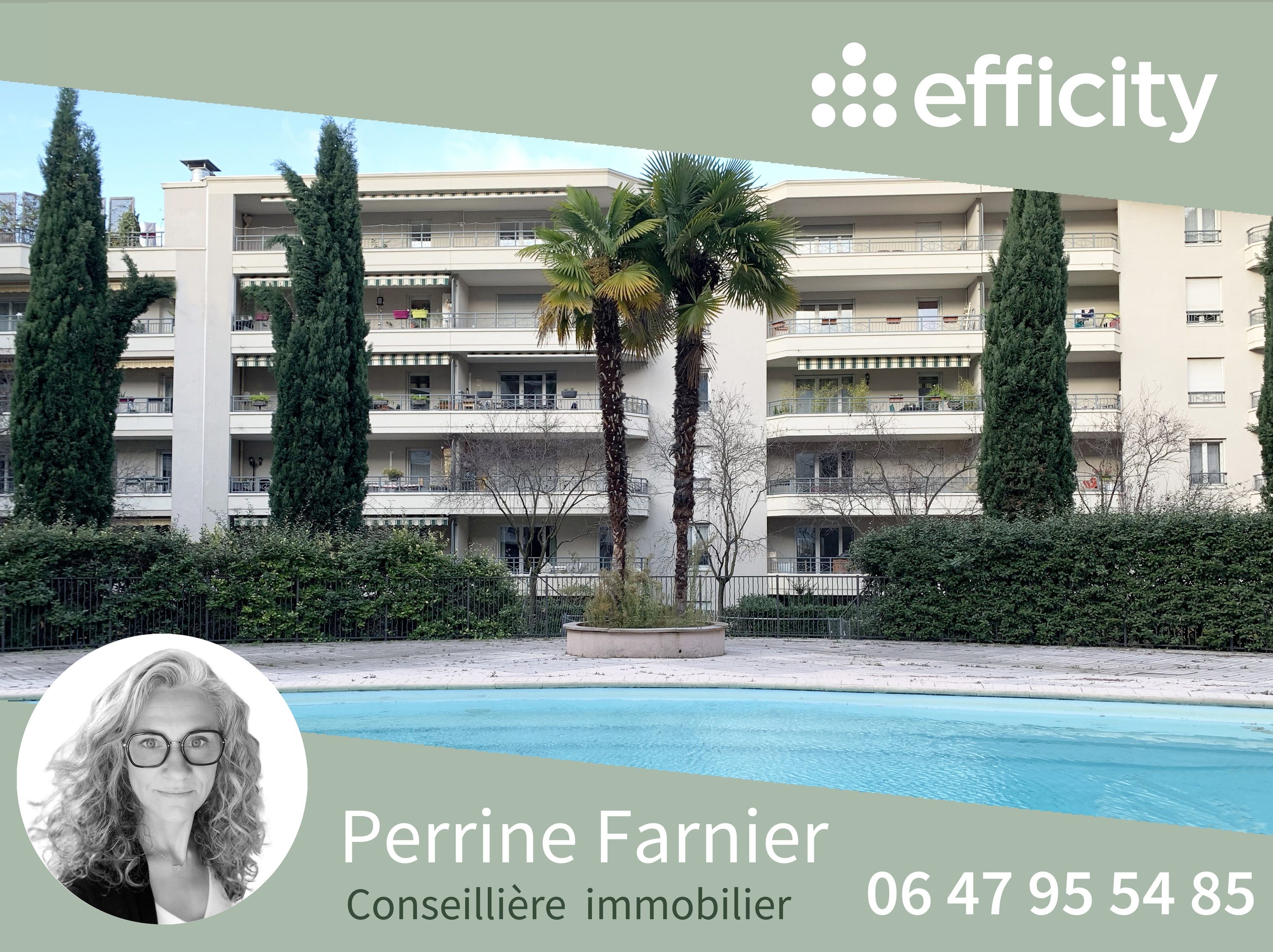 appartement 2 pièces - 40m2 à Lyon (69003)