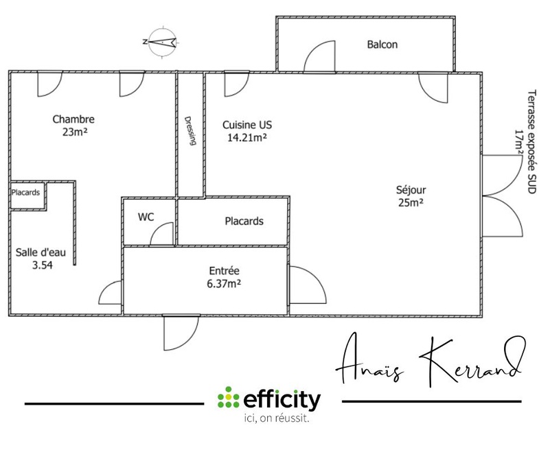 Achat immobilier Appartement 2 pièces  72m2 à Vertou (44120) - Photo n°4