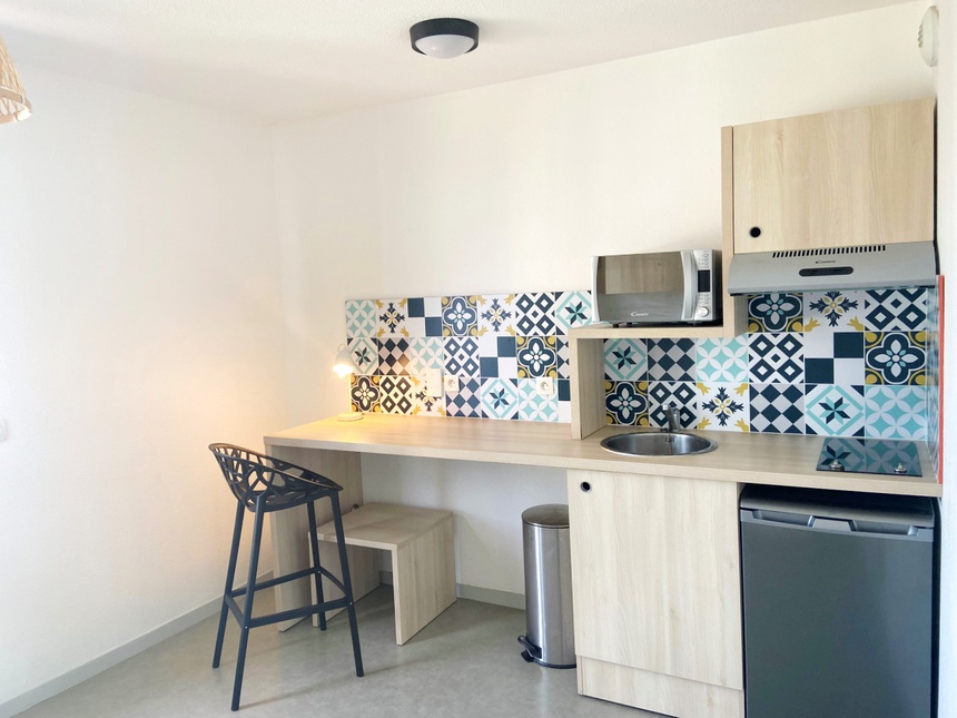 appartement 1 pièces - 19m2 à Bègles (33130)