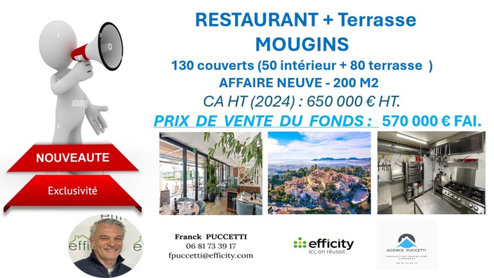 fonds de commerce  - 200m2 à Mougins (06250)