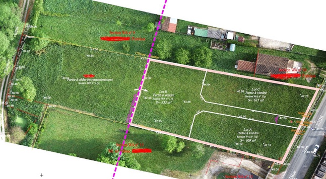 terrain  - 631m2 à Saint-Martin-du-Bois (33910)