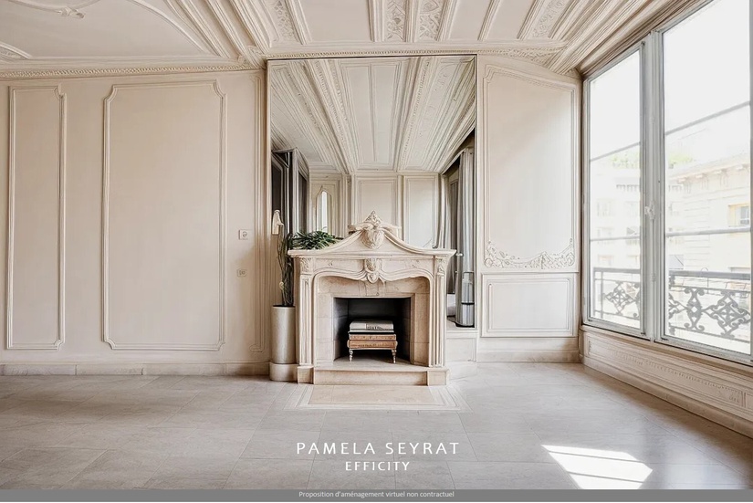 appartement 4 pièces - 77m2 à Paris (75008)