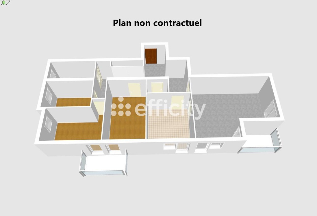 Achat immobilier Appartement 4 pièces  110m2 à Colmar (68000) - Photo n°4