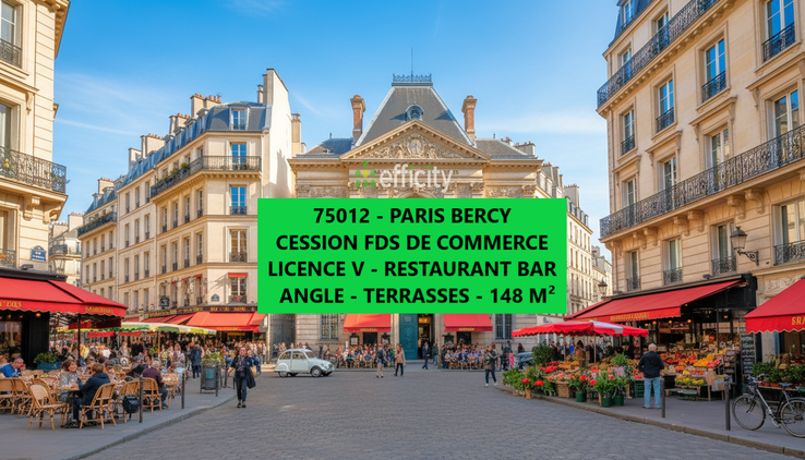 fonds-de-commerce  - 148m2 à Paris (75012)