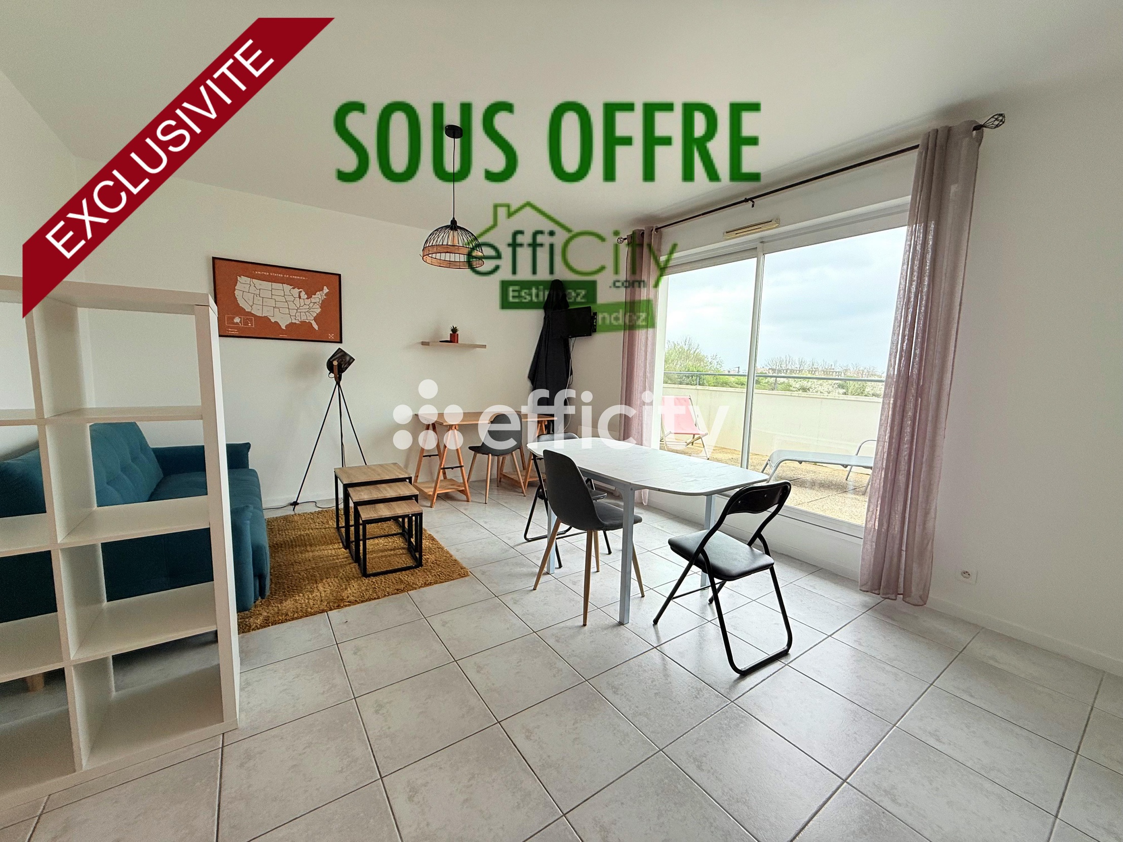 appartement 2 pièces - 40m2 à La Roche-sur-Yon (85000)