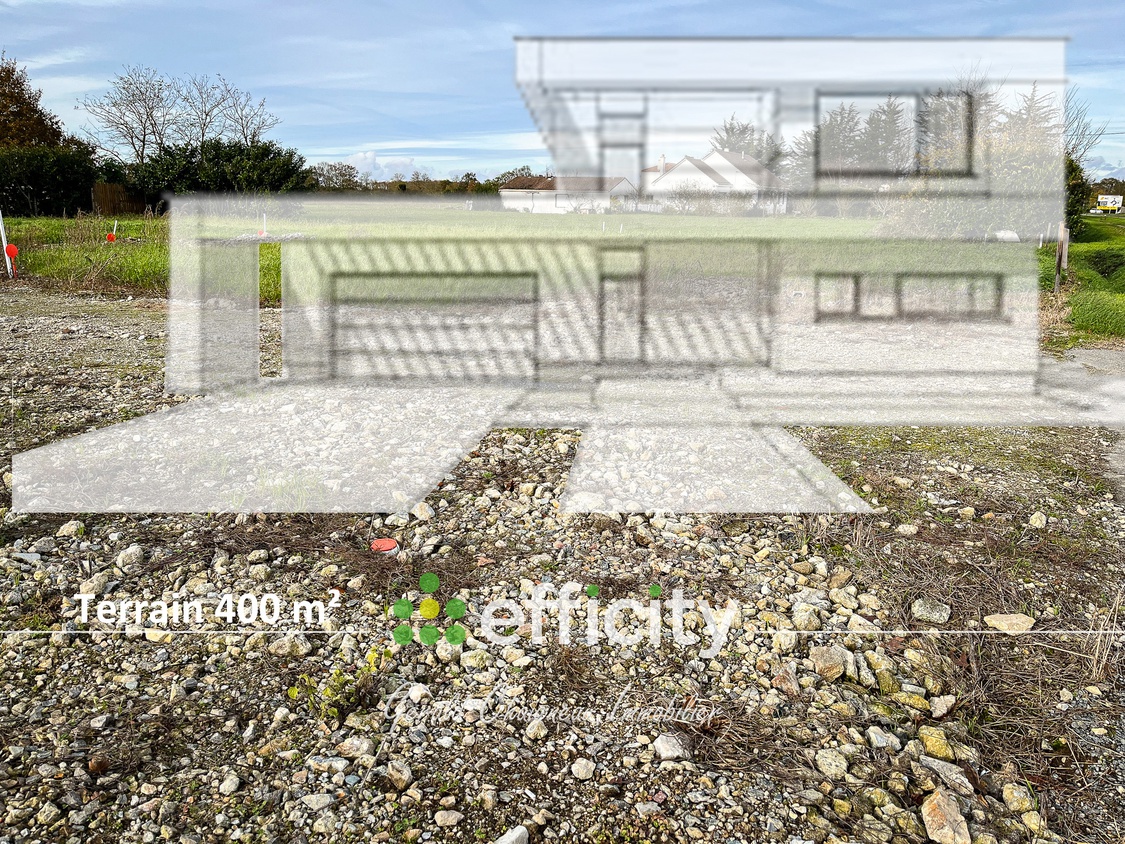 terrain  - 400m2 à Saint-Philbert-de-Grand-Lieu (44310)