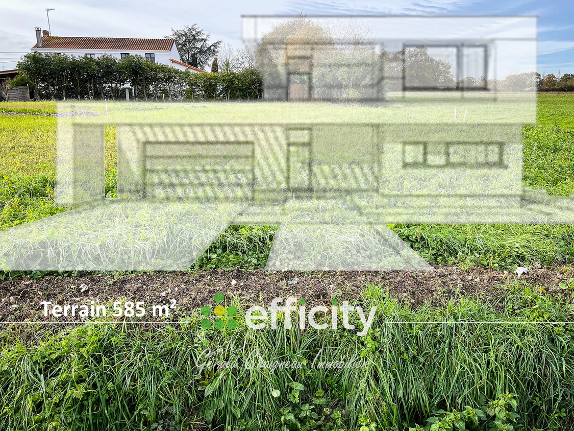 terrain  - 585m2 à Saint-Philbert-de-Grand-Lieu (44310)