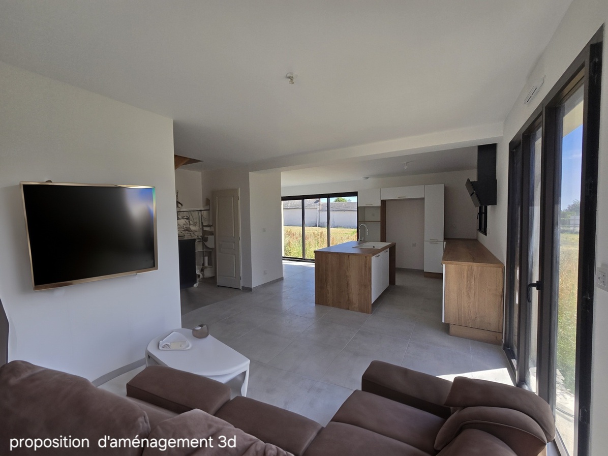 Achat immobilier Maison 4 pièces  102m2 à Beaumont-Louestault (37360) - Photo n°1