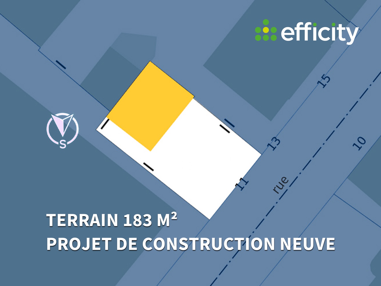 terrain  - 183m2 à Puteaux (92800)