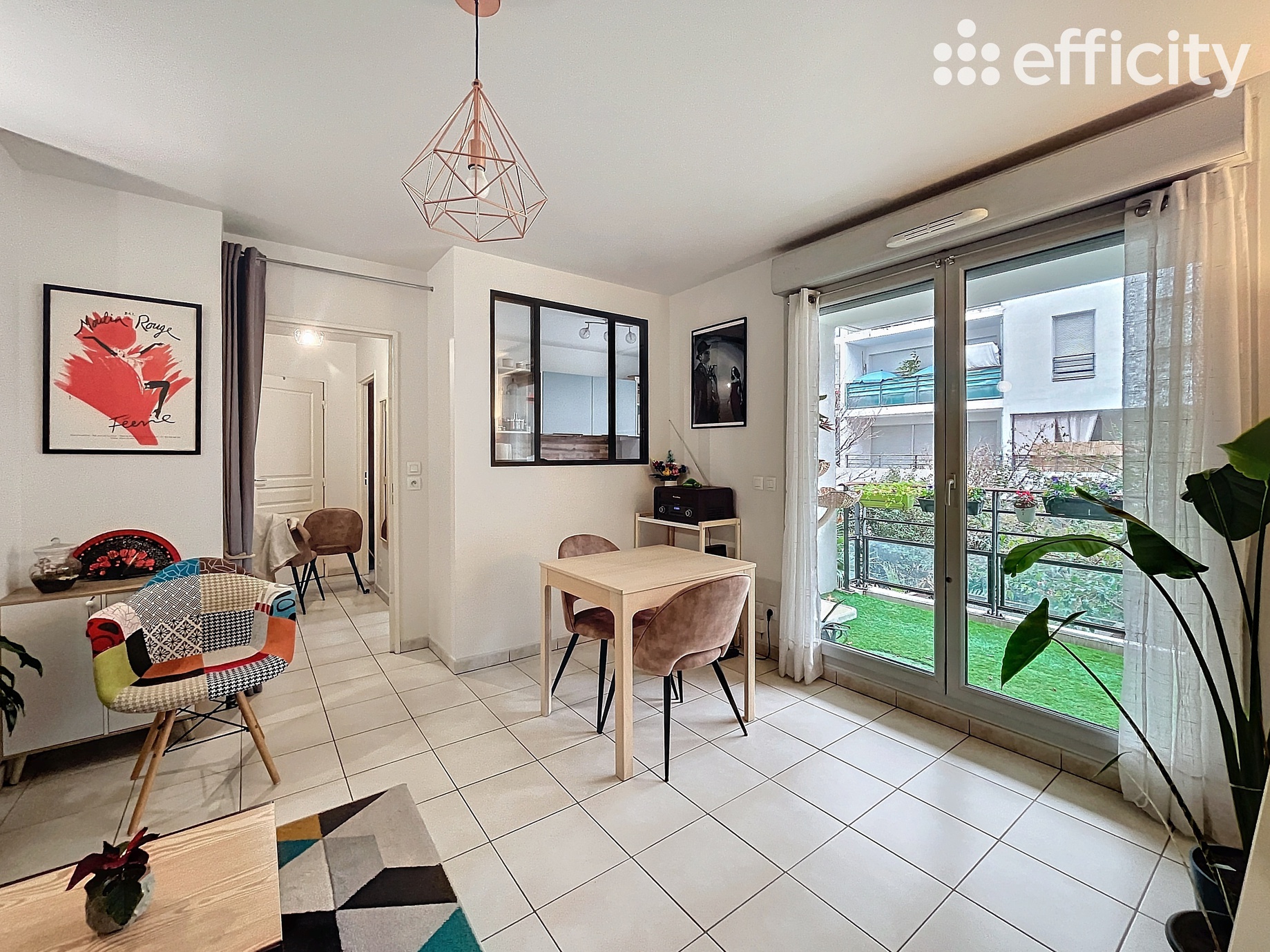 appartement 2 pièces - 45m2 à Lyon (69008)