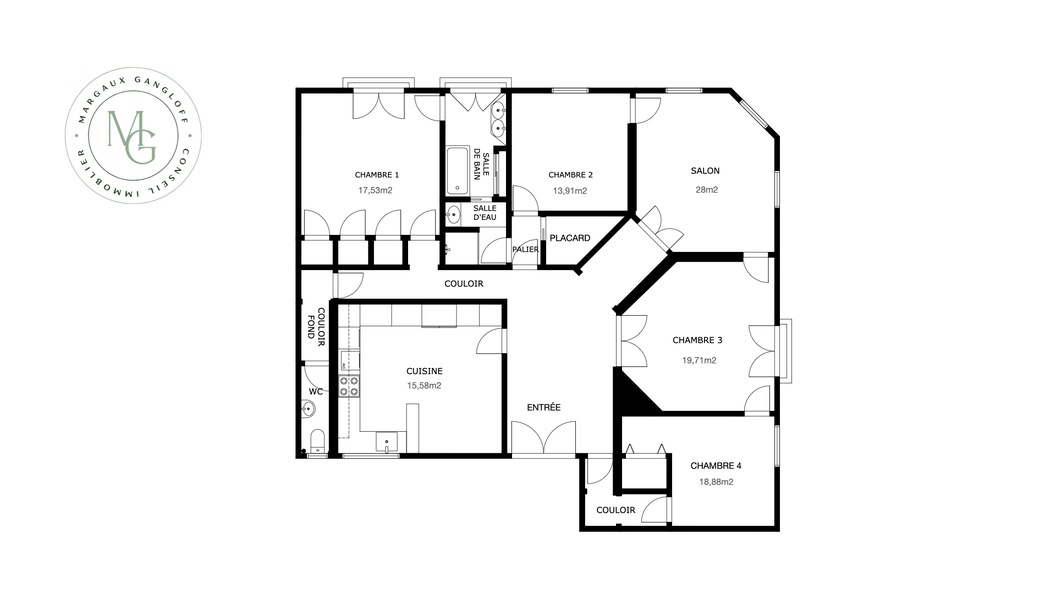 appartement 5 pièces - 151m2 à Asnières-sur-Seine (92600)