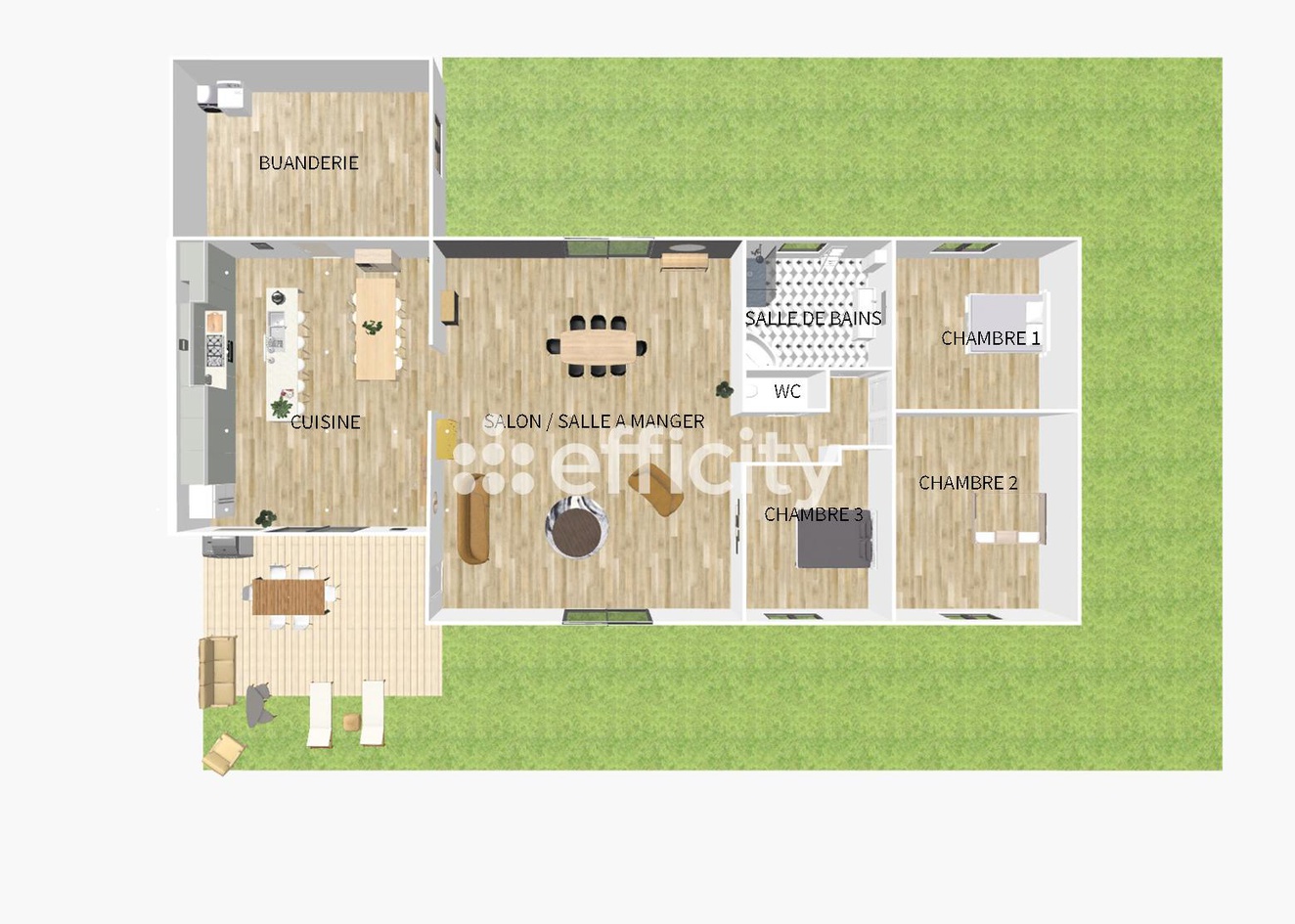 Achat immobilier Maison 6 pièces  138m2 à Crêches-sur-Saône (71680) - Photo n°4