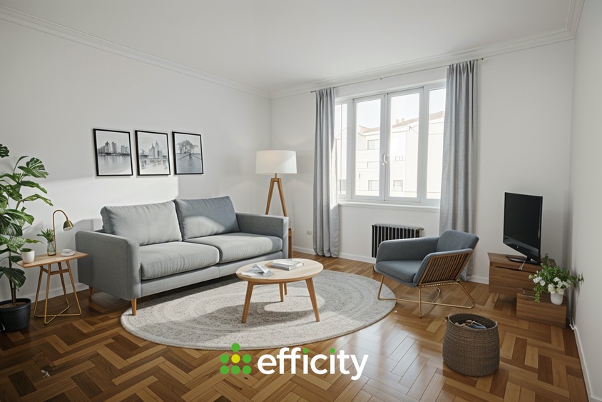 appartement 3 pièces - 63m2 à Lyon (69003)