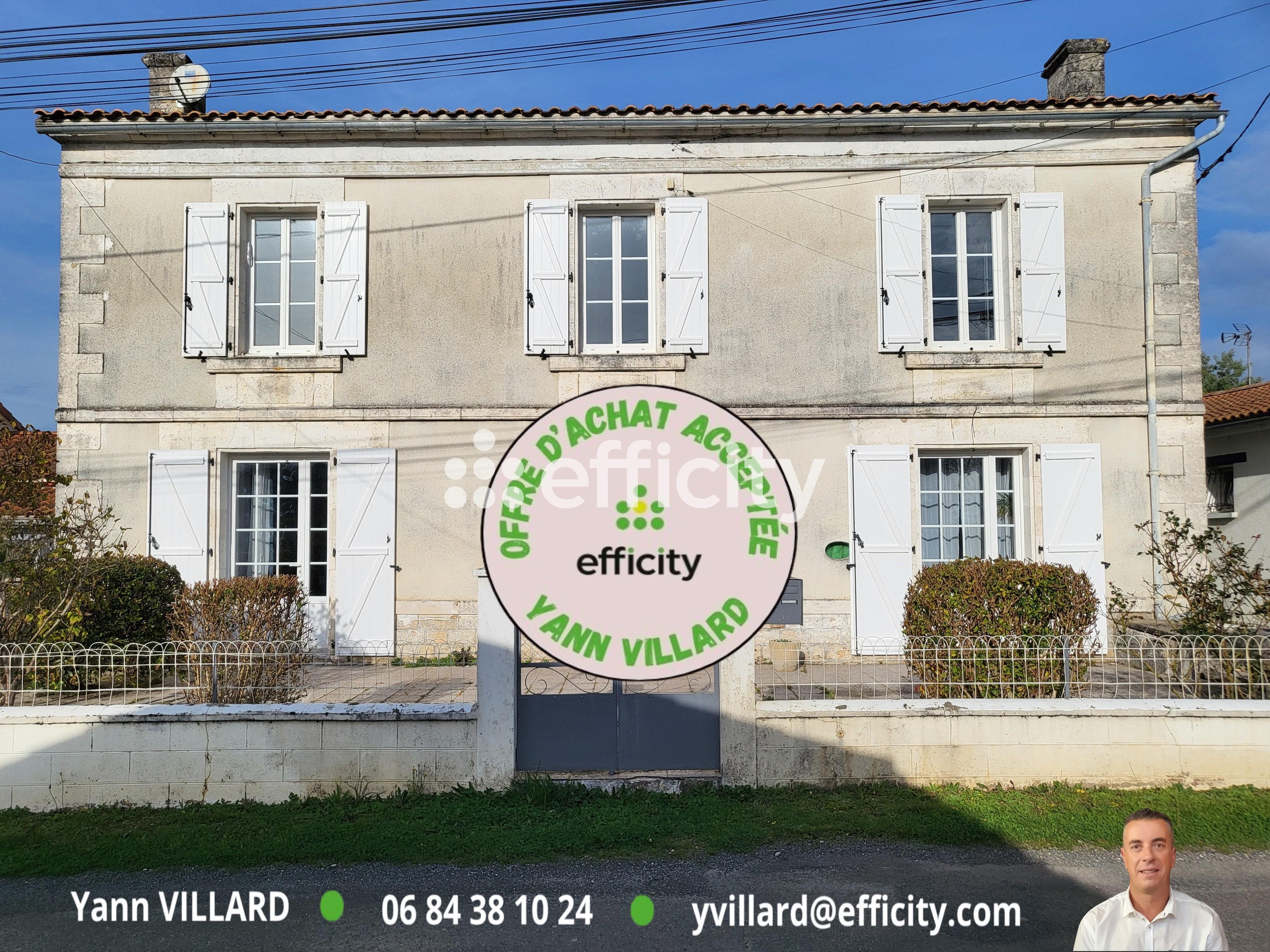 maison 5 pièces - 185m2 à Moulins-sur-Tardoire (16220)