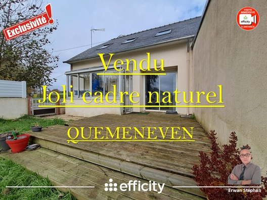 maison 3 pièces - 45m2 à Quéménéven (29180)