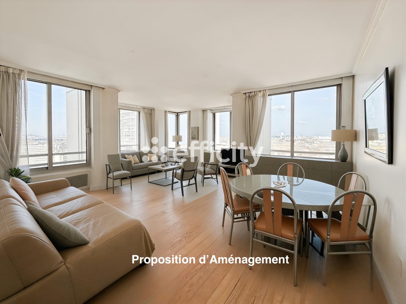 appartement 3 pièces - 70m2 à Paris (75015)