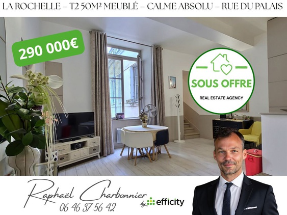 appartement 2 pièces - 50m2 à La Rochelle (17000)