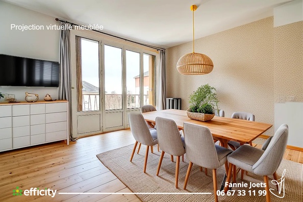 appartement 3 pièces - 52m2 à Montmagny (95360)