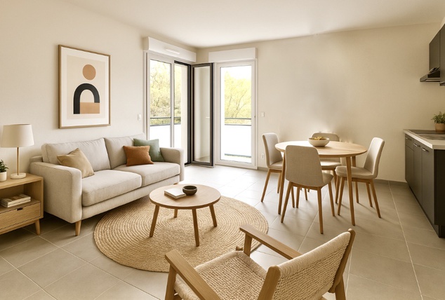 appartement 2 pièces - 50m2 à Gradignan (33170)