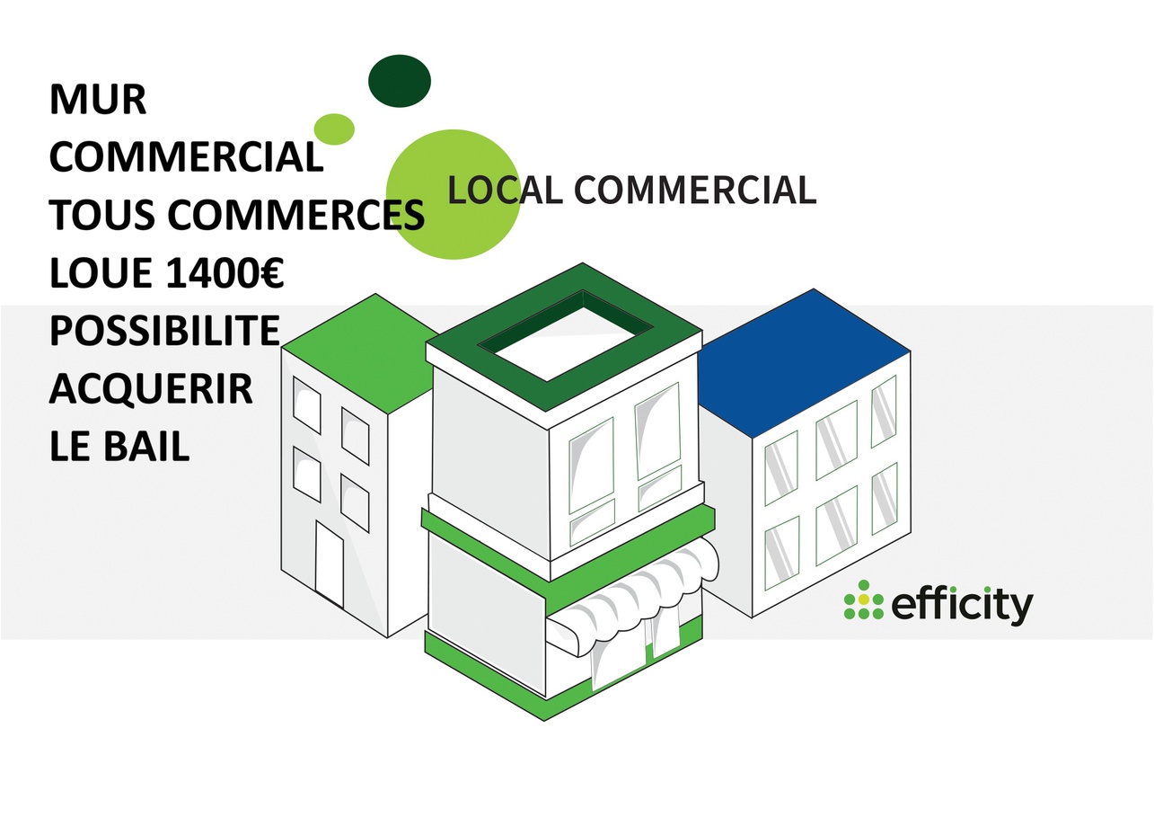 local commercial 2 pièces - 60m2 à Montpellier (34090)