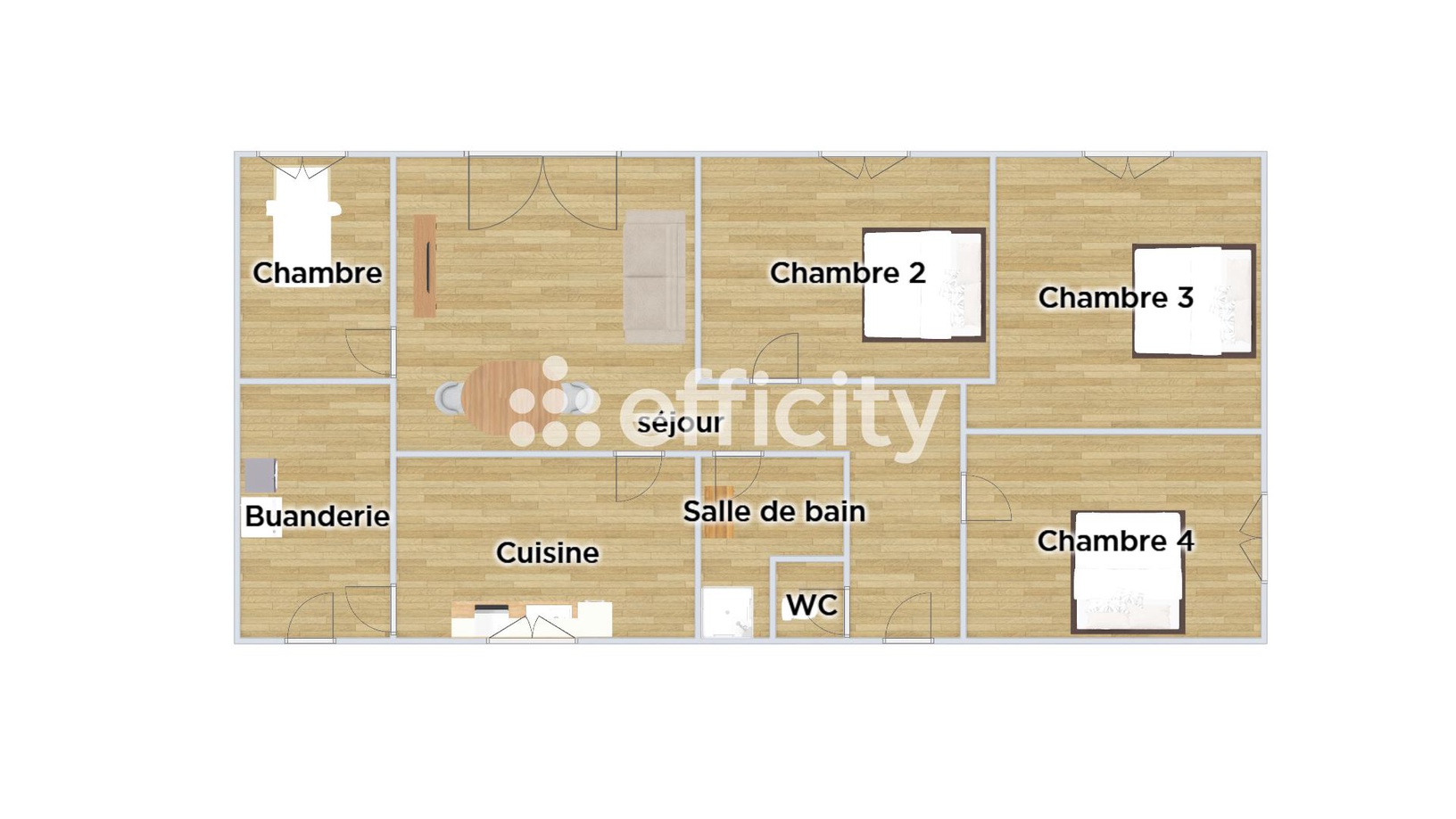 Achat immobilier Maison 5 pièces  90m2 à Saintes (17100) - Photo n°19