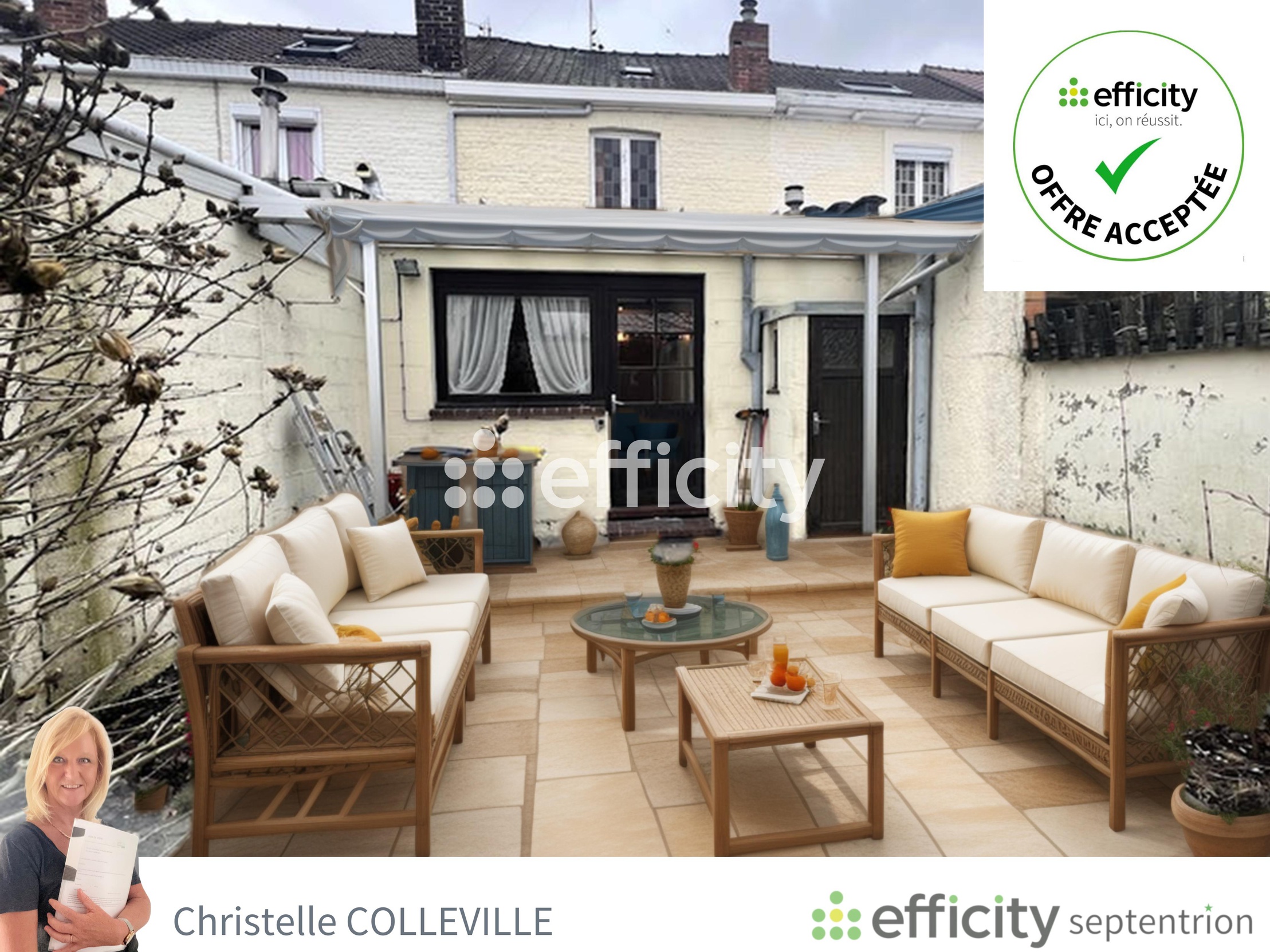 maison 3 pièces - 78m2 à Halluin (59250)