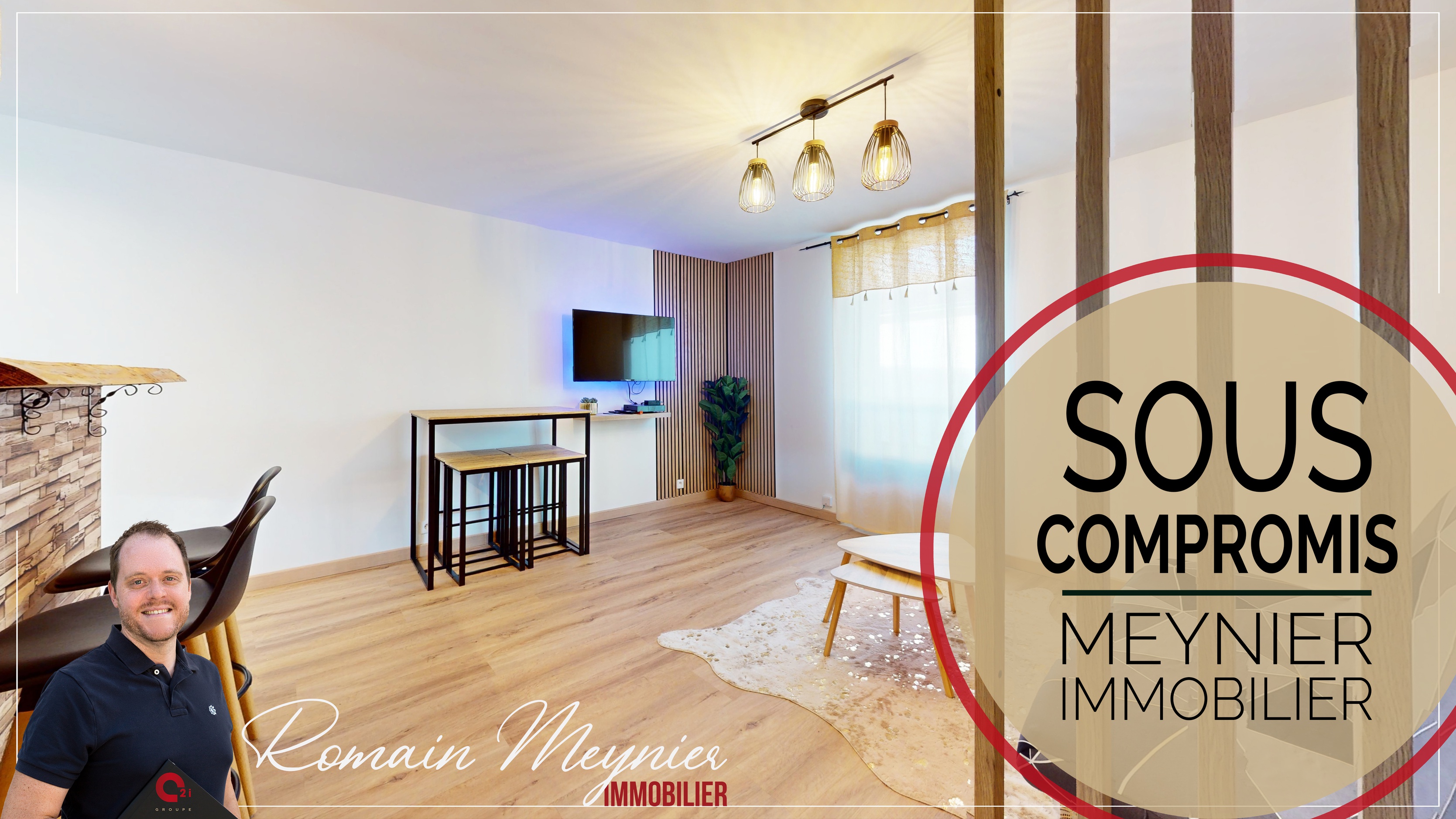 appartement 2 pièces - 36m2 à St Marcellin (38160)