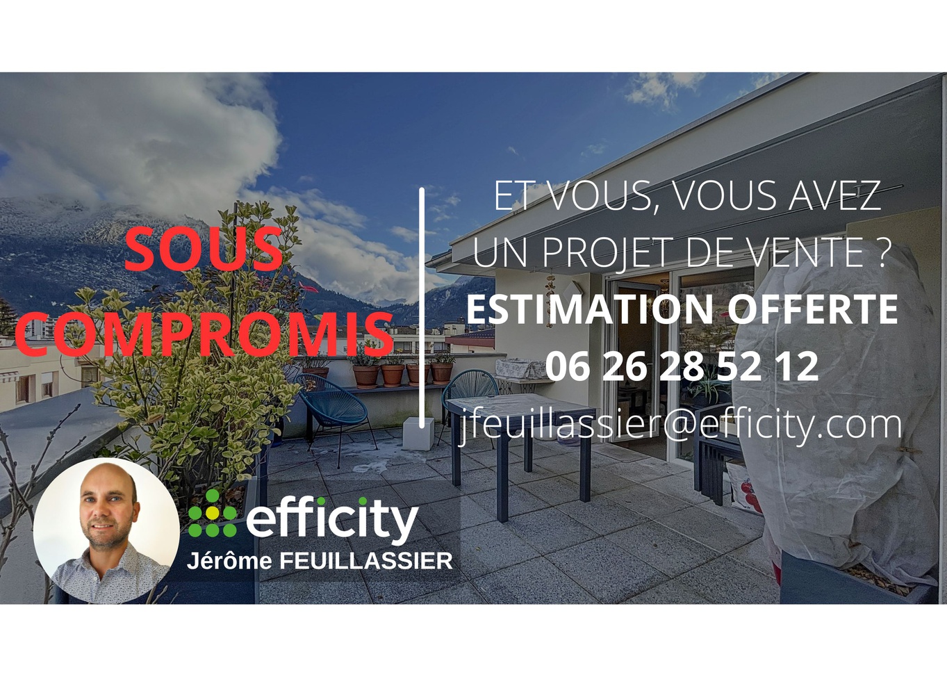 appartement 3 pièces - 60m2 à Cluses (74300)