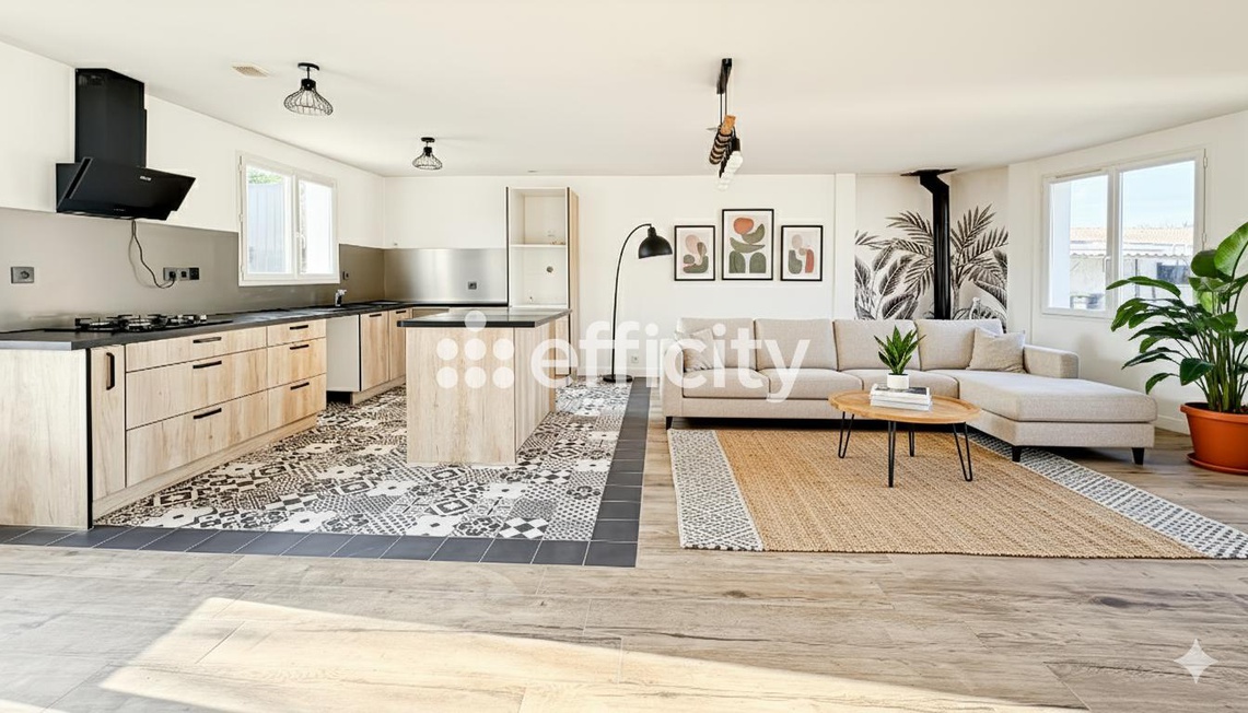 Achat immobilier Maison 4 pièces  92m2 à Chaillevette (17890) - Photo n°5