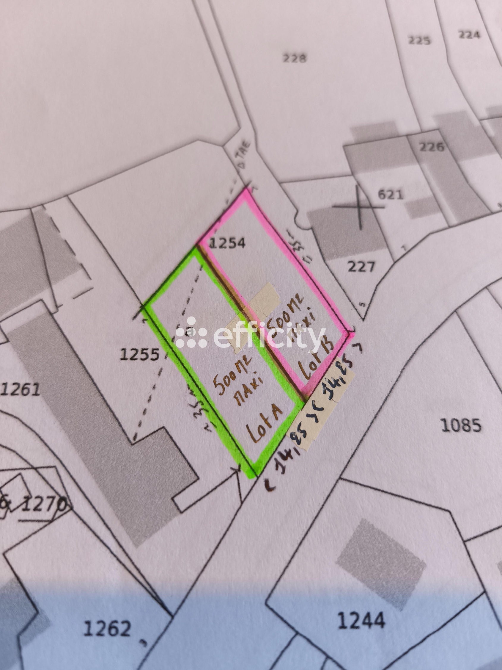terrain  - 500m2 à Le Crouais (35290)