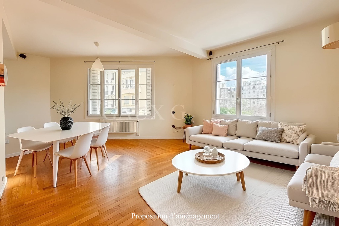 appartement 5 pièces - 91m2 à Asnières-sur-Seine (92600)