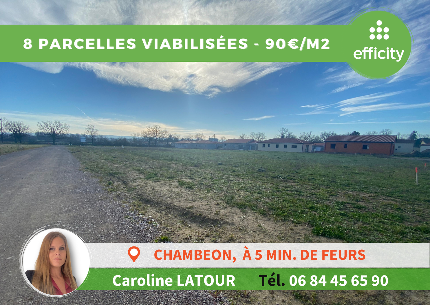 Achat immobilier Terrain   1029m2 à Chambéon (42110) - Photo n°4