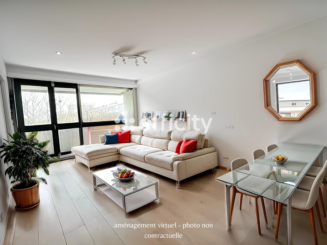 appartement 4 pièces - 81m2 à Villeurbanne (69100)
