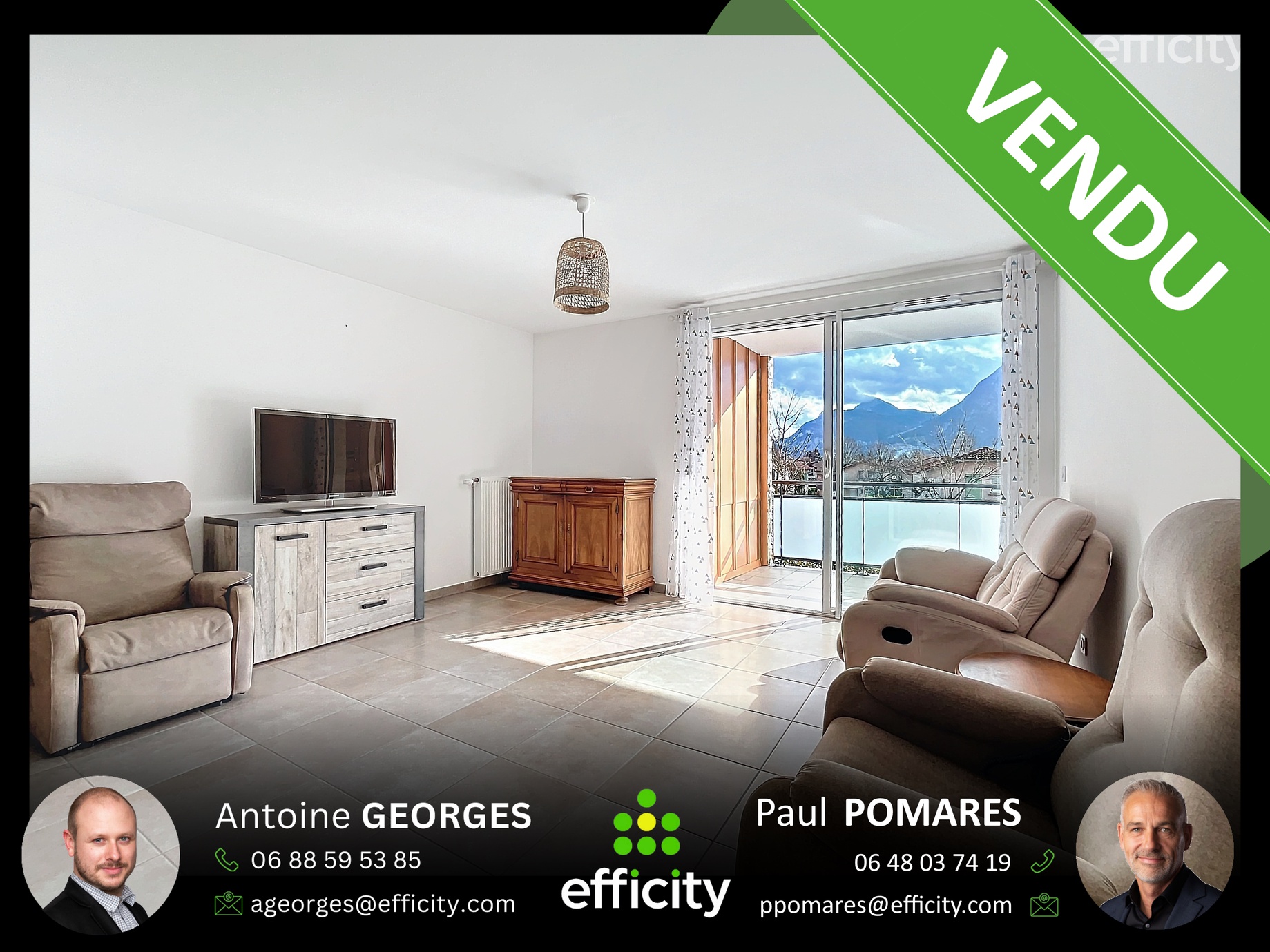 appartement 2 pièces - 48m2 à Voreppe (38340)