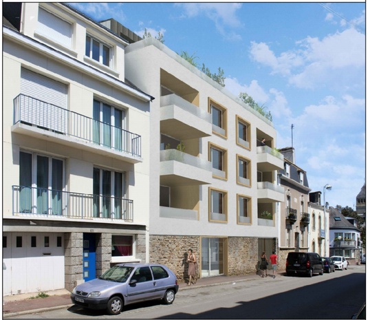 appartement 4 pièces - 82m2 à Lorient (56100)