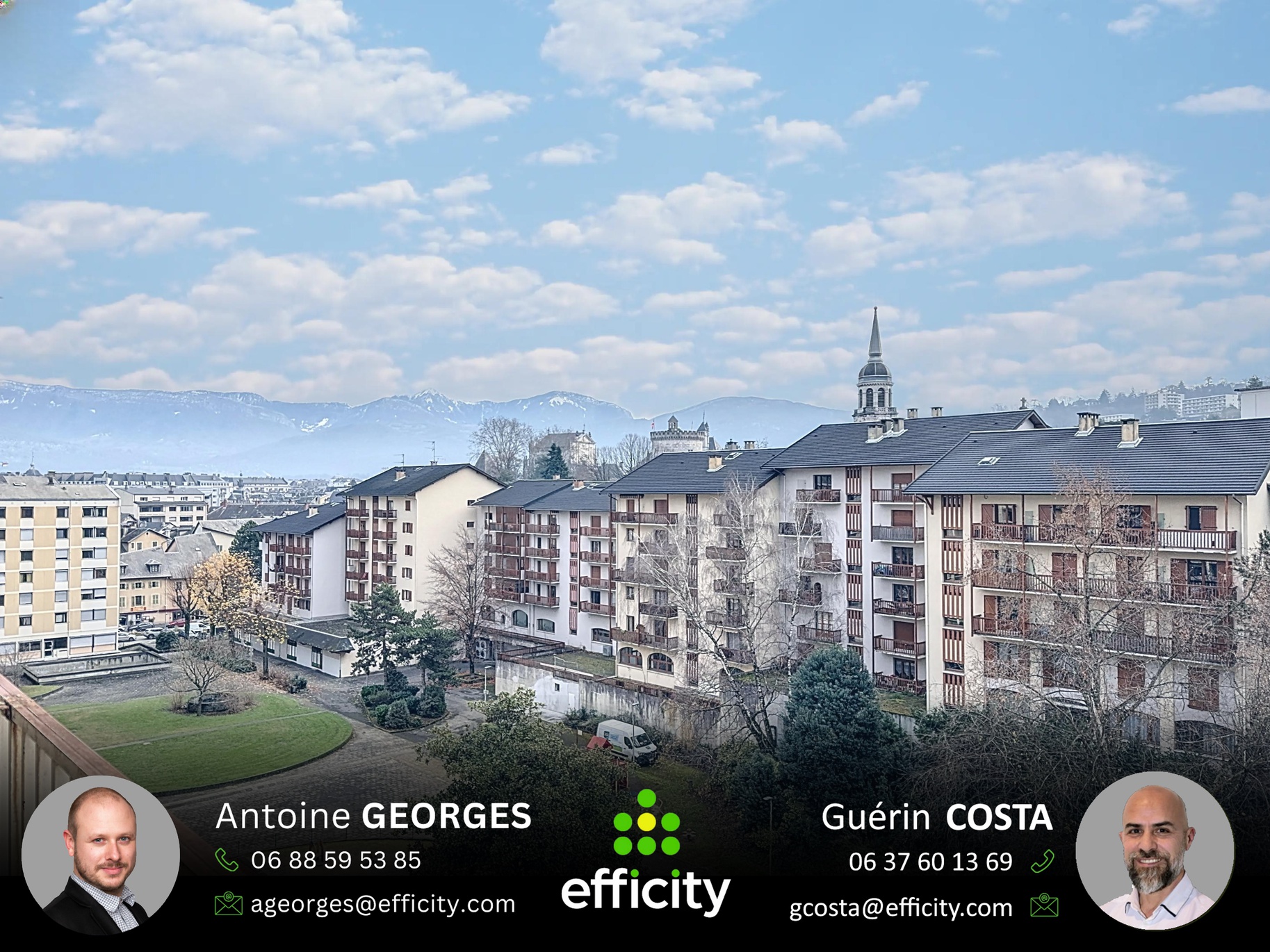 appartement 5 pièces - 94m2 à Chambéry (73000)